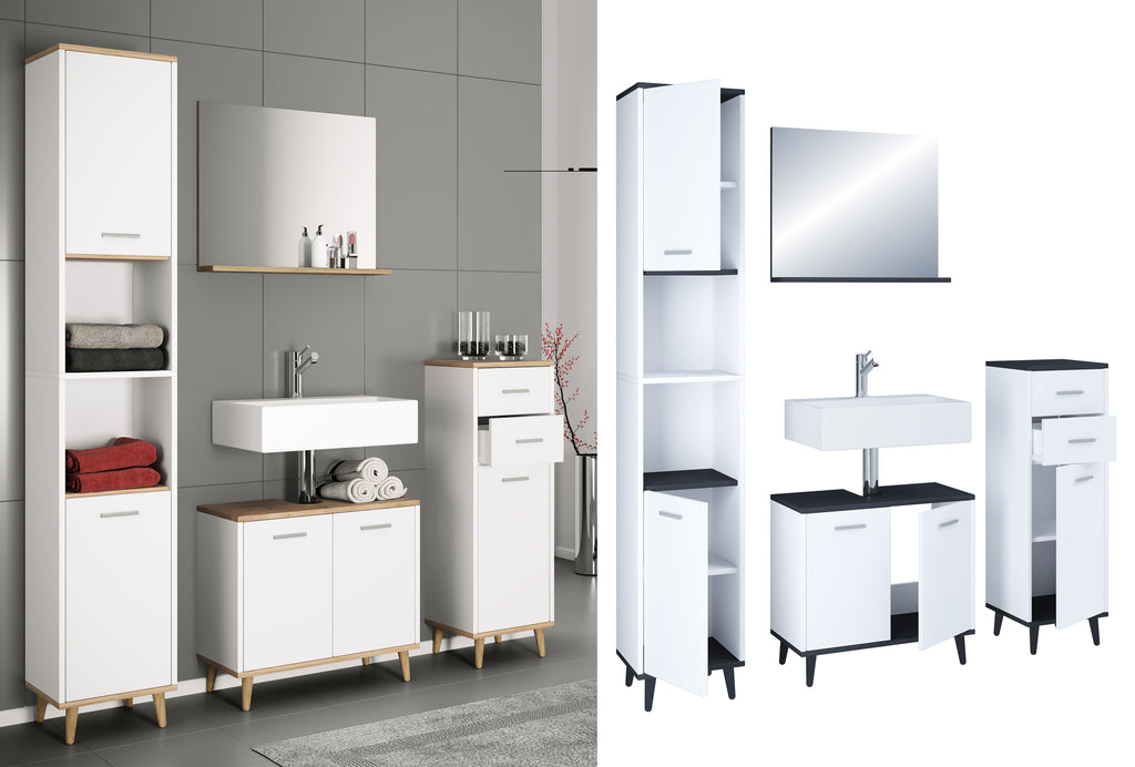Badschranke Set: Ihr Komplettpaket für ein Organisiertes Badezimmer () Badschranke Set: Ihr Komplettpaket für ein Organisiertes Badezimmer