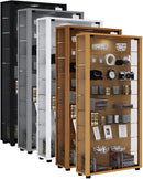 Standvitrine „Lumo Maxi“ - mit LED-Beleuchtung · 4 Farben