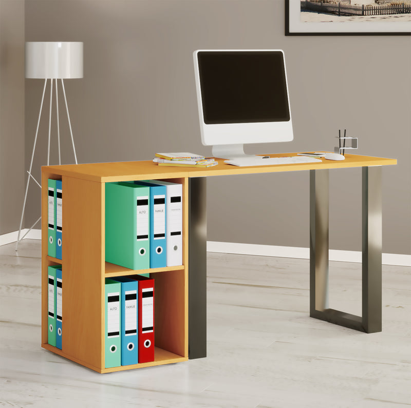 Holz Rollcontainer Bürocontainer Sideboard „Lona“ – VCM24