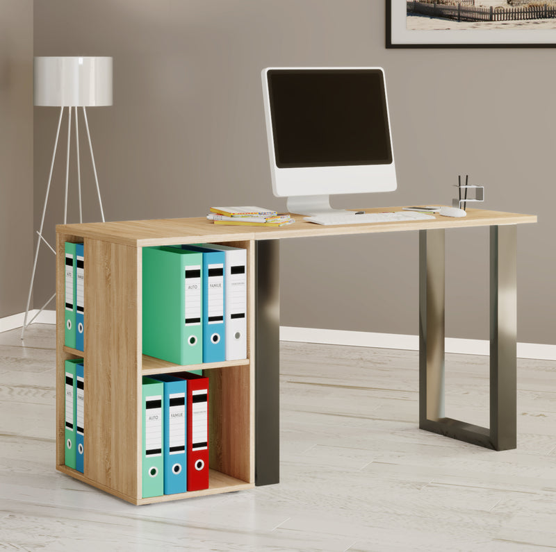 Holz Sideboard – Bürocontainer „Lona“ VCM24 Rollcontainer