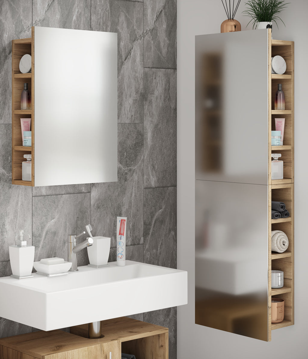badmöbel spiegelschrank spiegel „flandu l“ – vcm24