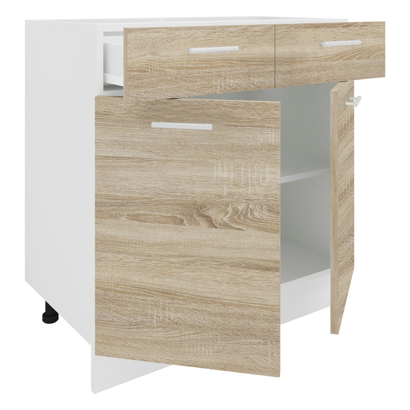 Produktbild von Spülunterschrank Breite 80 Cm Spülenschrank Fasola Online Bestellen
