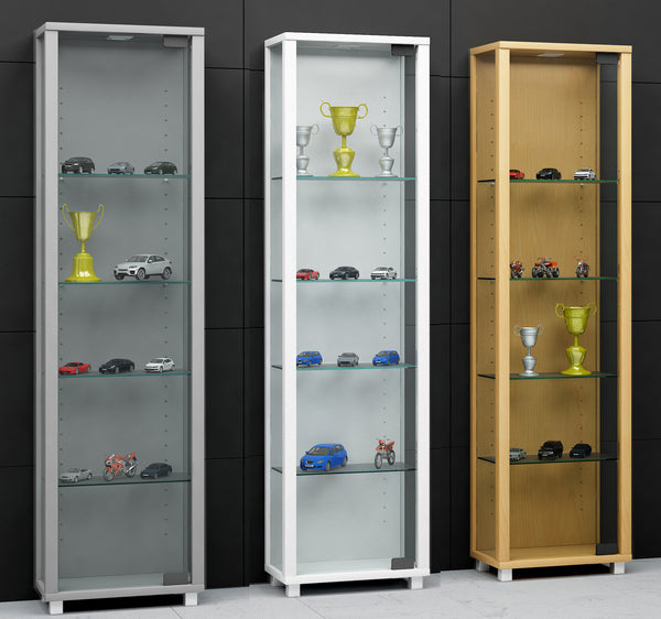 VCM Vitrine en bois vitrine Showcase Collection Sintalo Mirror Vitrine en  bois vitrine