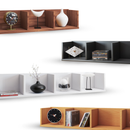 Wandregal „Honsa“ · 4 Farben