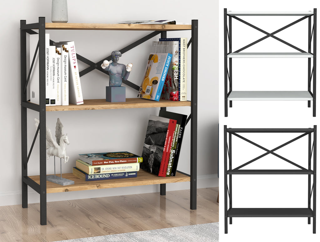 VCM Holz CD DVD Stand Aufbewahrung Deko Regal Elementa in Weiß / Honig-Eiche günstig kaufen VCM Holz CD DVD Stand Aufbewahrung Deko Regal Elementa in Weiß / Honig-Eiche günstig kaufen
