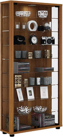 Standvitrine „Lumo Maxi“ - mit LED-Beleuchtung · 4 Farben