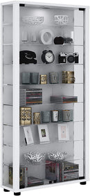 Standvitrine „Lumo Maxi“ - mit LED-Beleuchtung · 4 Farben